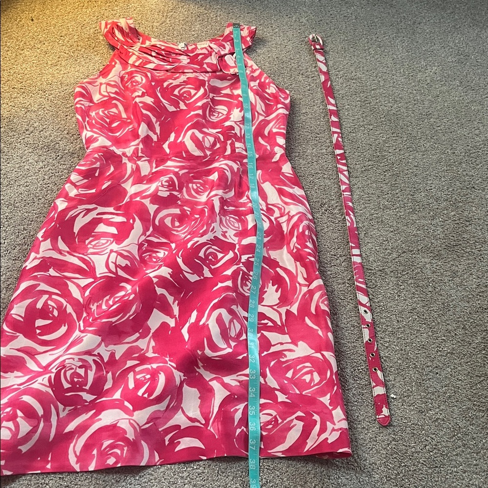 kate spade Pink and White Floral Sheath Dress - Picture 9 of 16